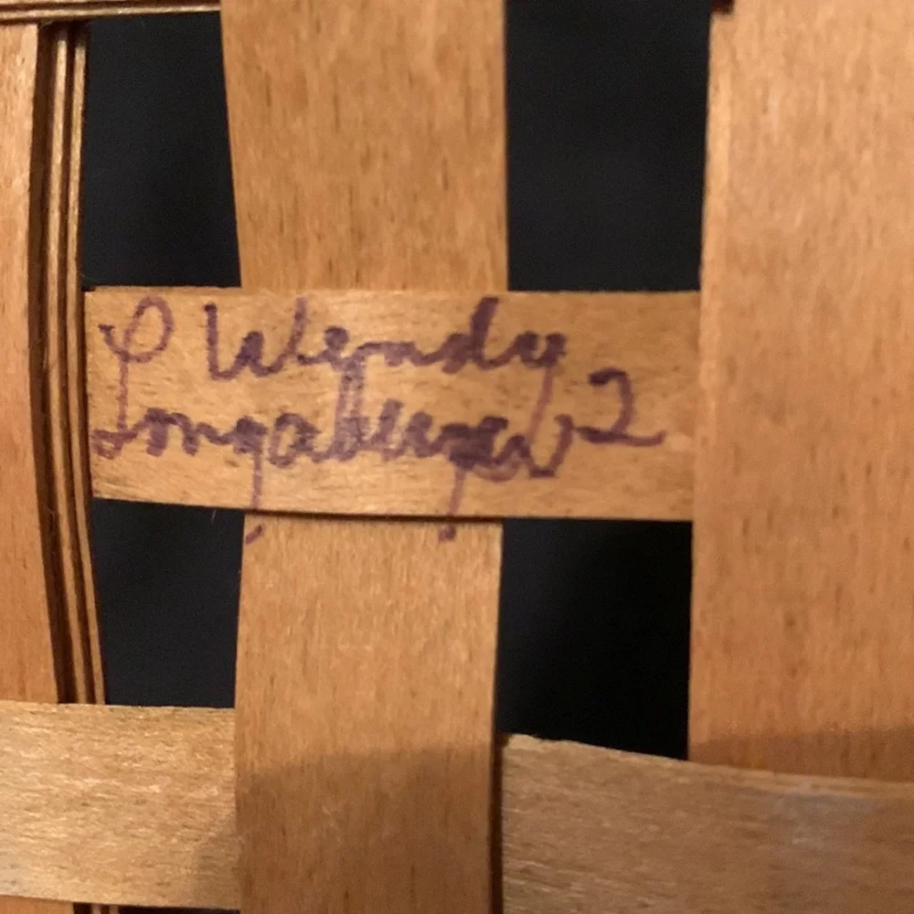 LONGABERGER 2007 Collectors Club Membership Basket